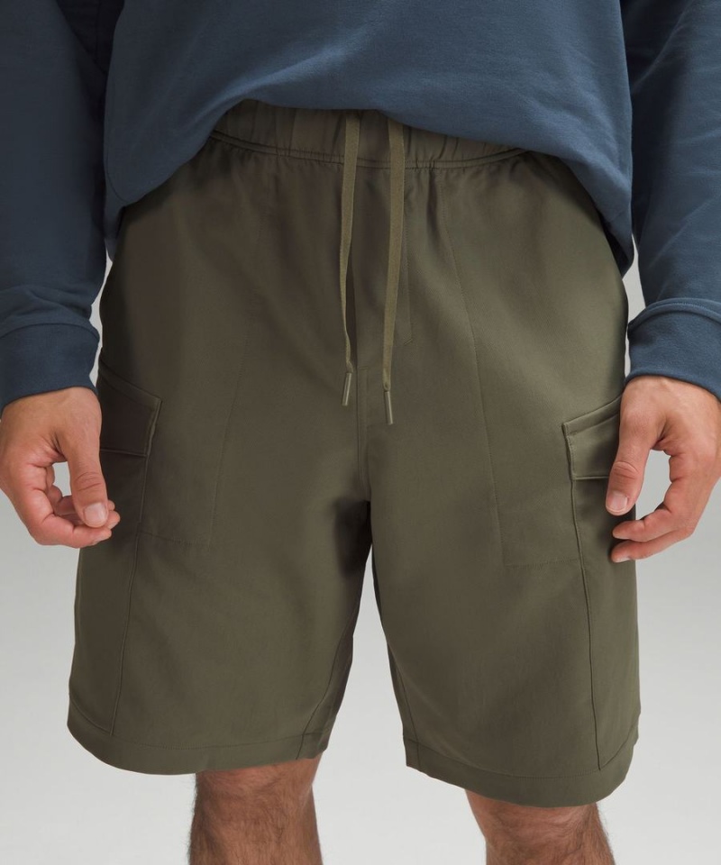 Short Lululemon Cargo Pocket Hombre Verde Oliva Chile | 281LBYVZT