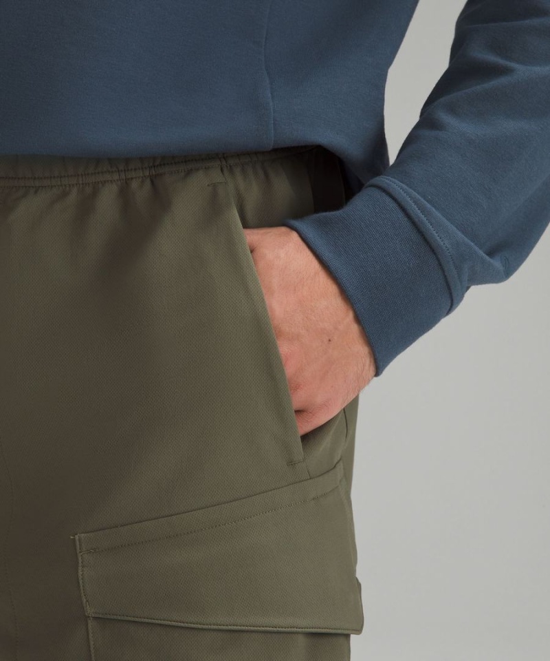 Short Lululemon Cargo Pocket Hombre Verde Oliva Chile | 281LBYVZT