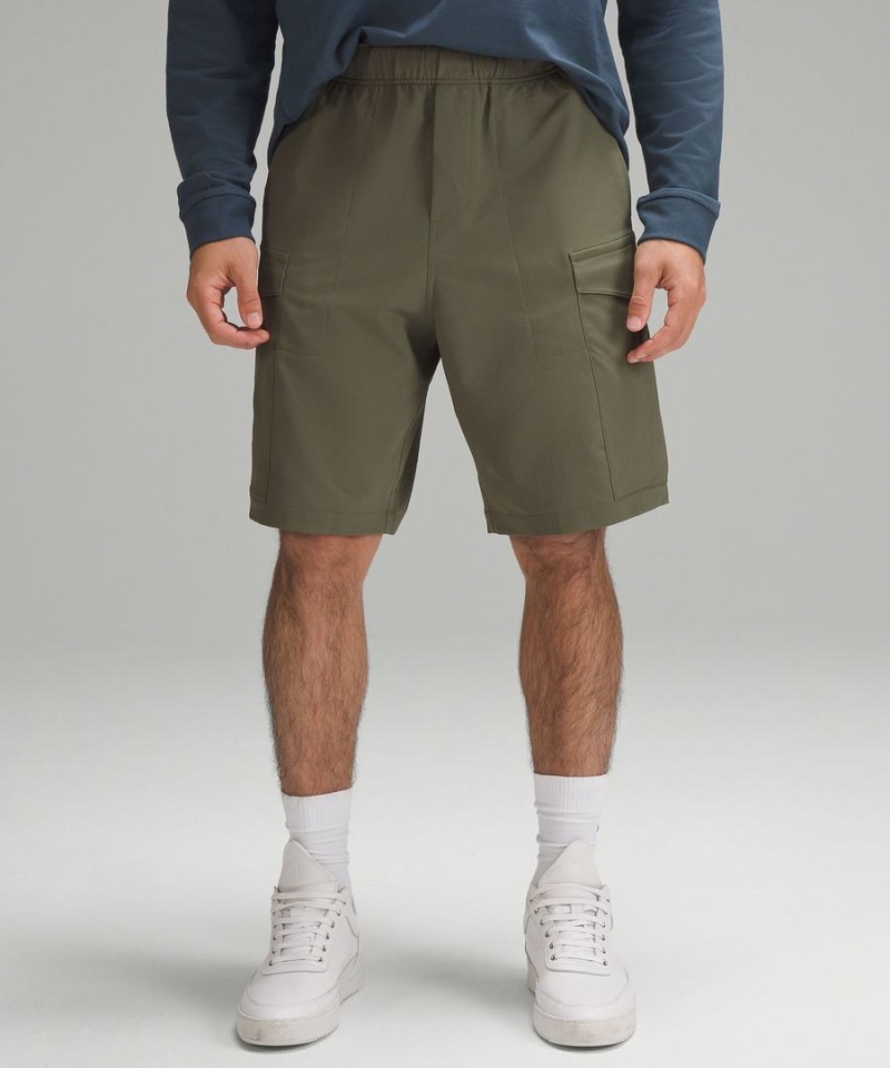 Short Lululemon Cargo Pocket Hombre Verde Oliva Chile | 281LBYVZT