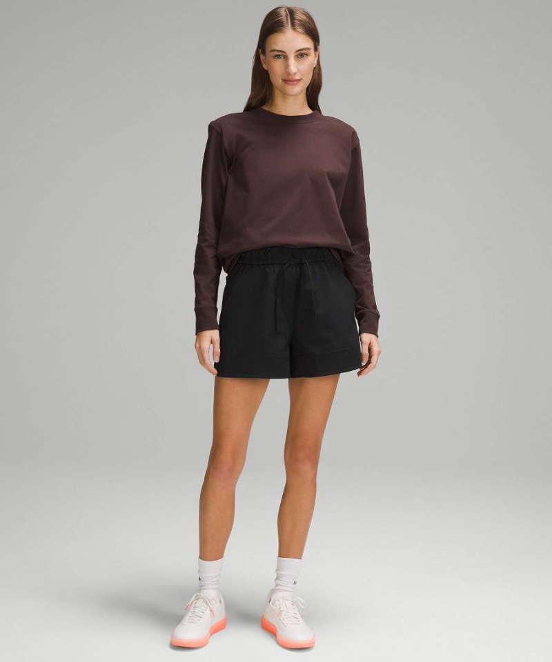 Short Lululemon Cinchable Cintura High-Rise Woven 3.5