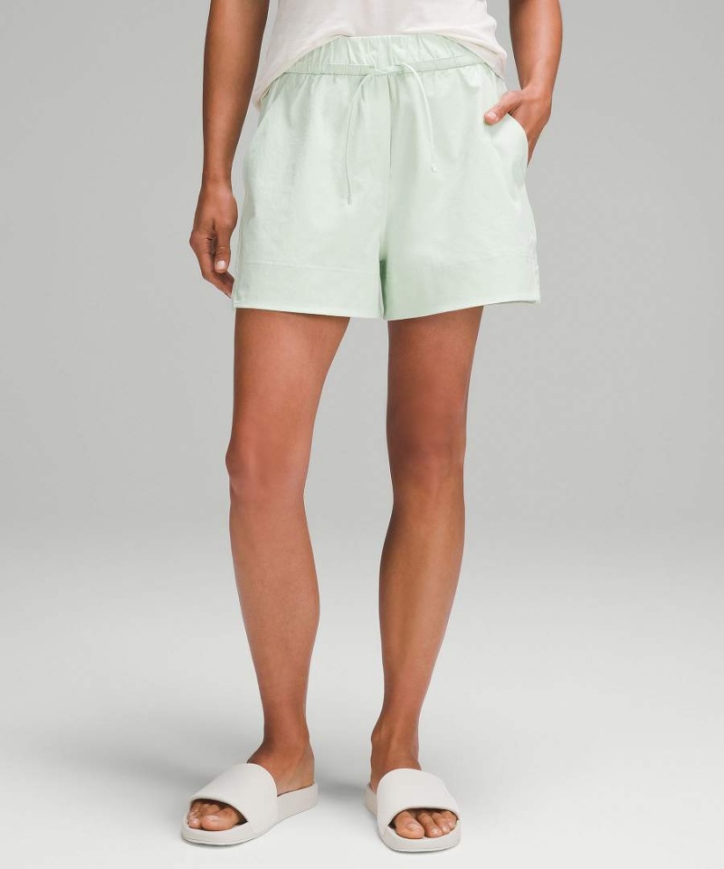Short Lululemon Cinchable Cintura High-Rise Woven 3.5\