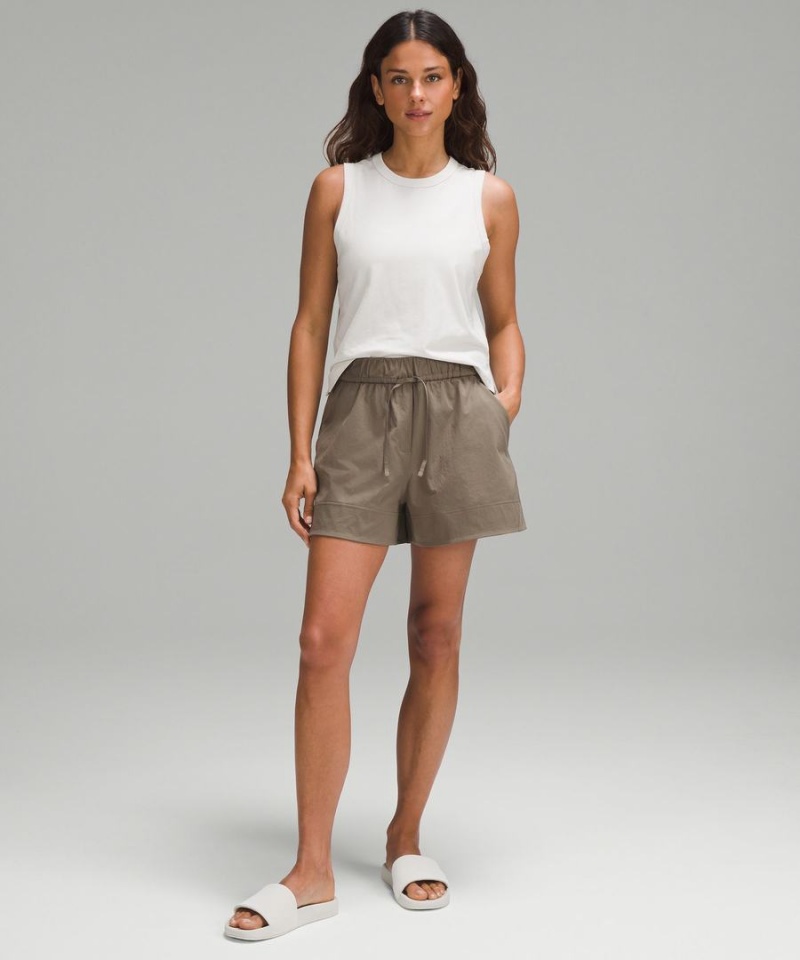 Short Lululemon Cinchable Cintura High-Rise Woven 3.5