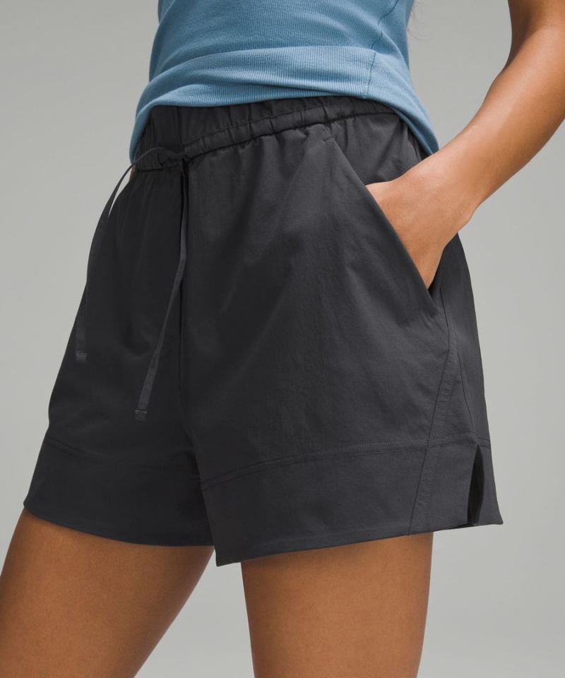 Short Lululemon Cinchable Cintura High-Rise Woven 3.5