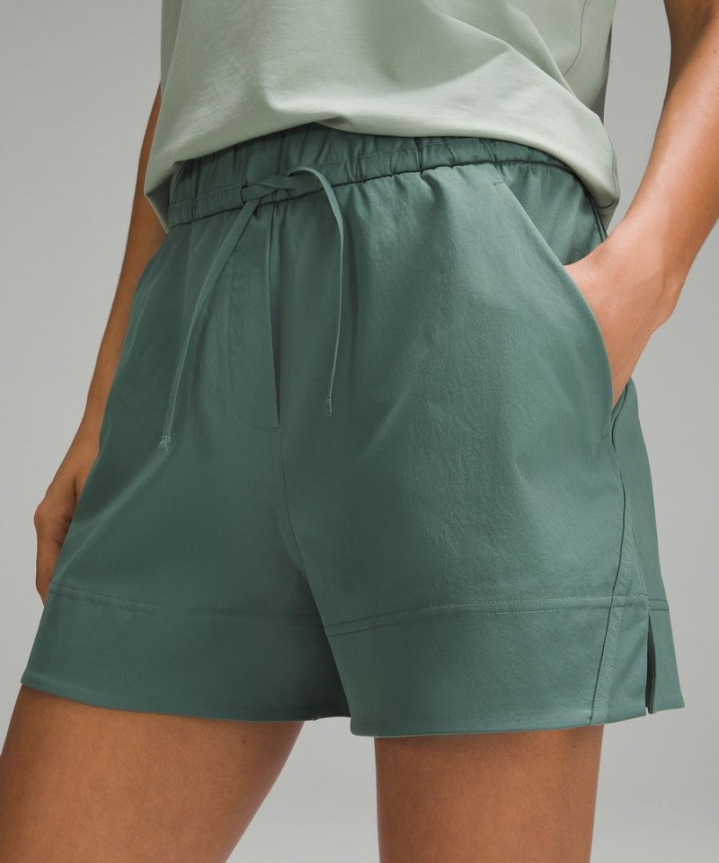 Short Lululemon Cinchable Cintura High-Rise Woven 3.5