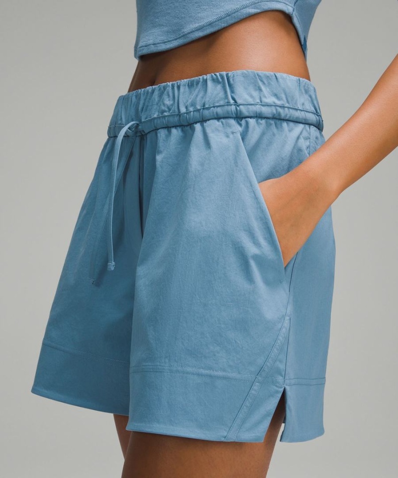 Short Lululemon Cinchable Cintura High-Rise Woven 3.5