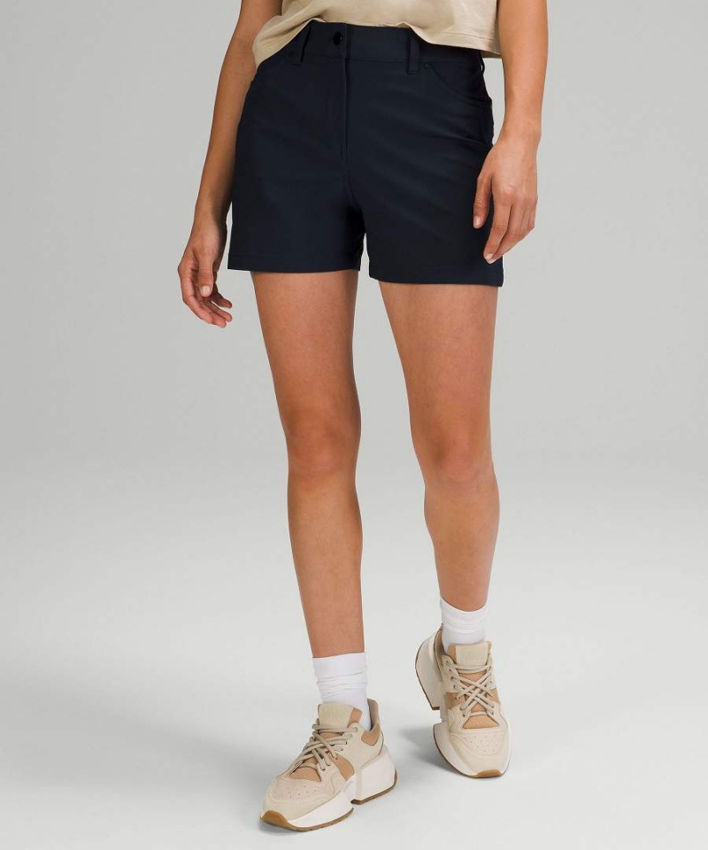 Short Lululemon City Sleek High-Rise 5 Pocket 4\
