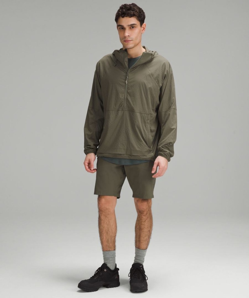Short Lululemon Classic-Fit 9 Senderismo Cargo Hombre Verde Chile | 751JXGFEQ