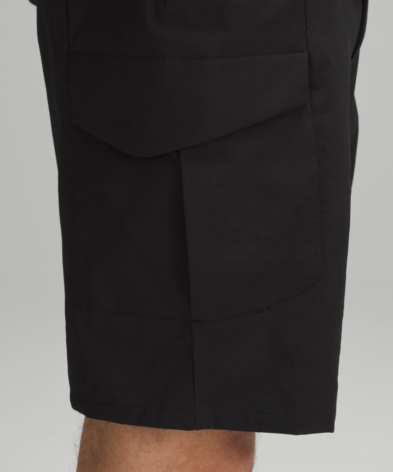 Short Lululemon Classic-Fit 9 Senderismo Cargo Hombre Negras Chile | 861ENMJTL