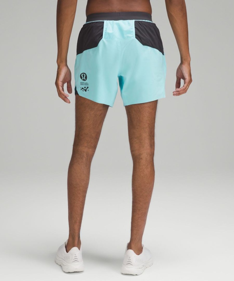 Short Lululemon Fast and Free Carretera to Trail Forro 6