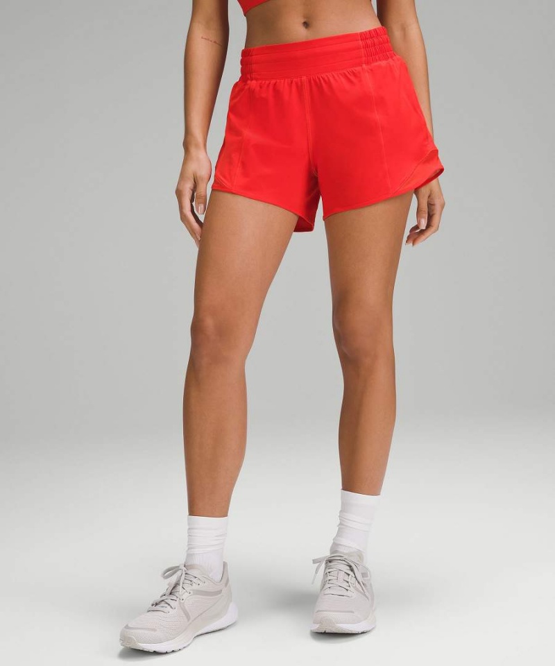 Short Lululemon Hotty Hot High-Rise Forro 4\