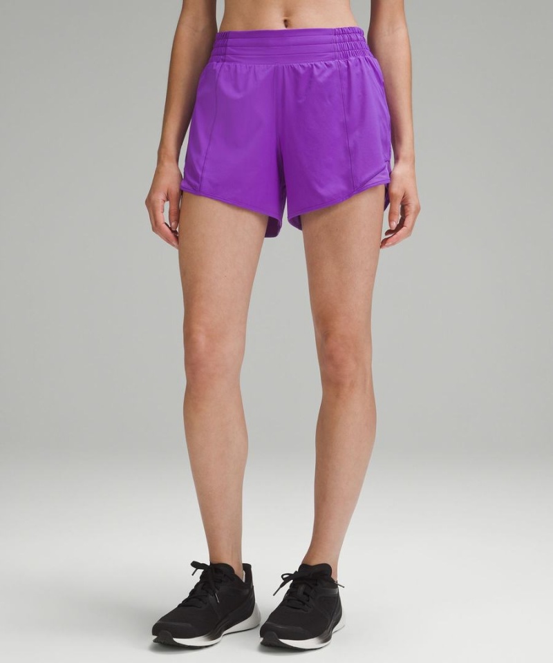 Short Lululemon Hotty Hot High-Rise Forro 4\
