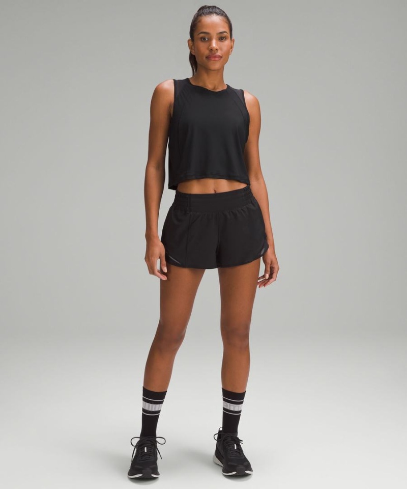 Short Lululemon Hotty Hot High-Rise Forro 2.5