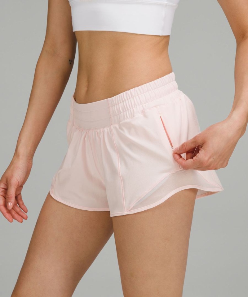 Short Lululemon Hotty Hot Low-Rise Forro 2.5