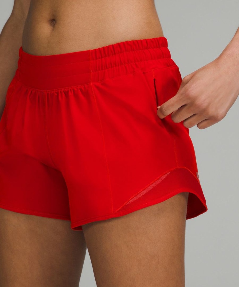 Short Lululemon Hotty Hot Low-Rise Forro 4