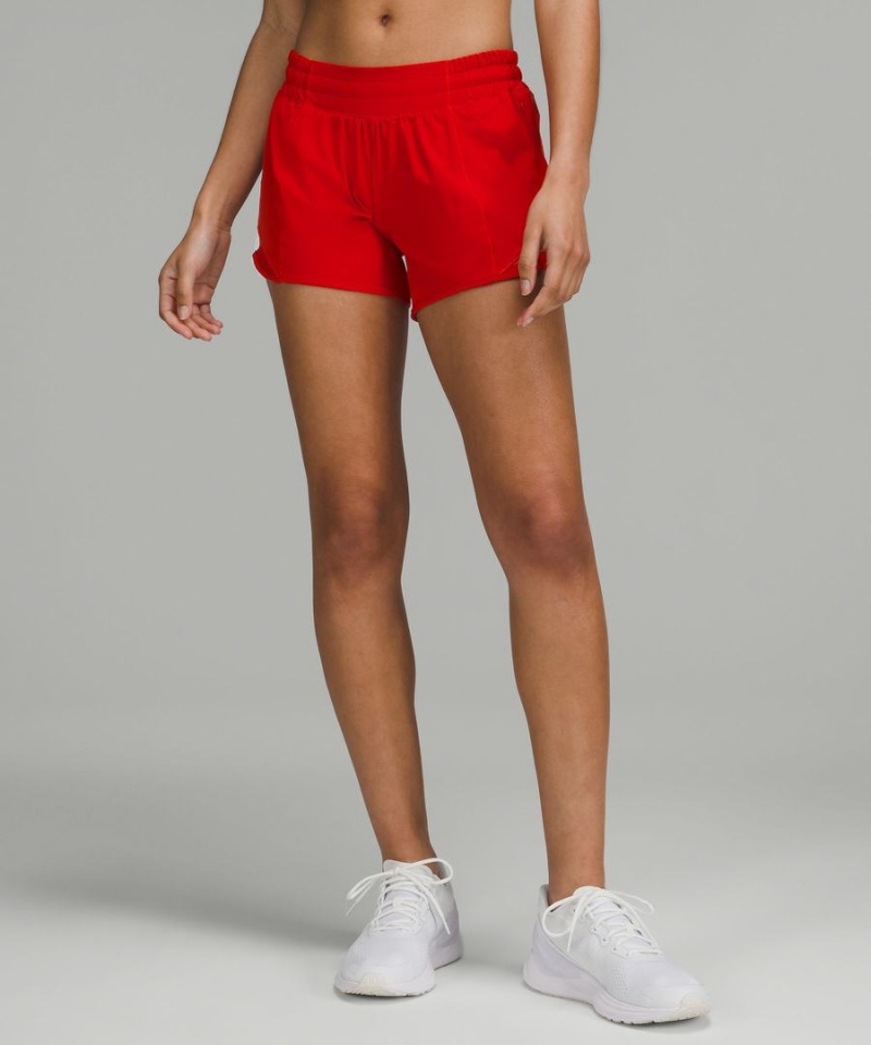 Short Lululemon Hotty Hot Low-Rise Forro 4\