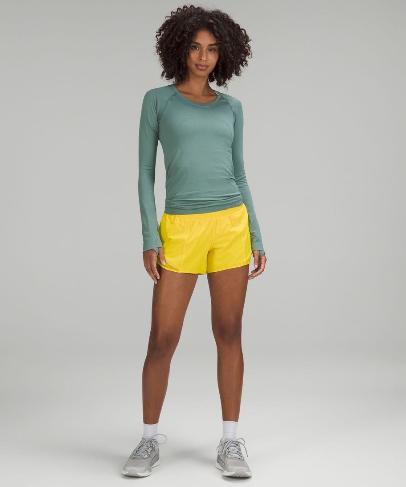 Short Lululemon Hotty Hot Low-Rise Forro 4