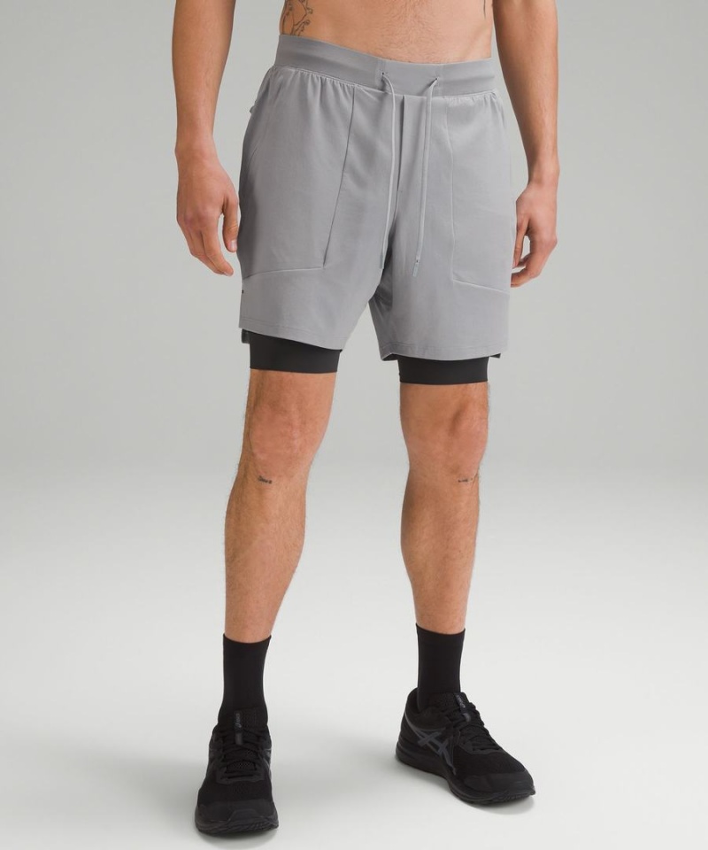 Short Lululemon License to Train Forro 7\