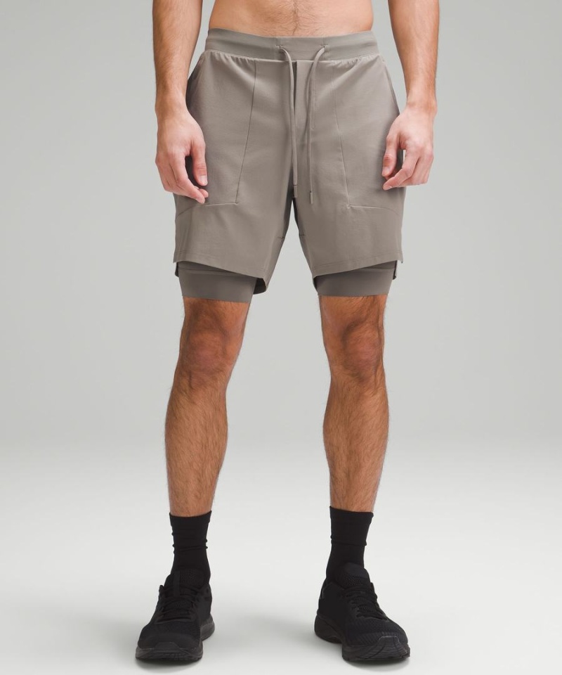 Short Lululemon License to Train Forro 7\