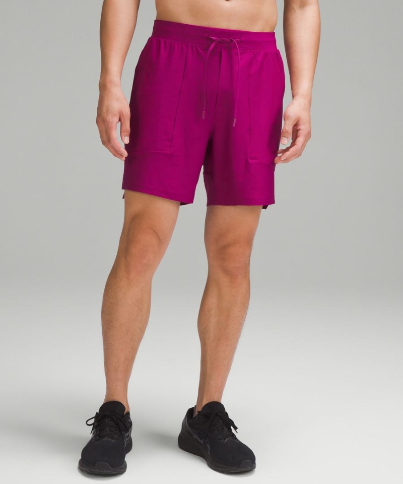 Short Lululemon License to Train Linerless 7\