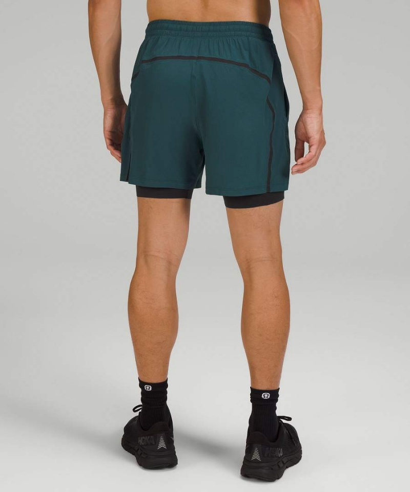 Short Lululemon Pace Breaker Forro 5