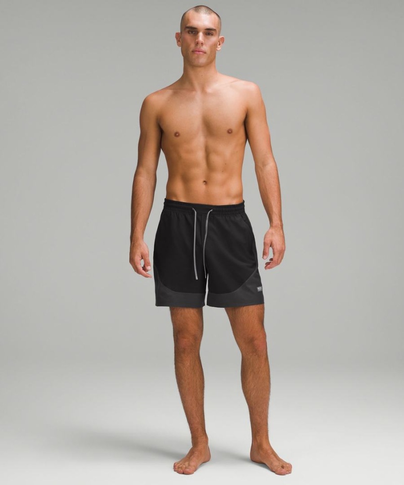 Short Lululemon Pace Breaker Linerless Agua 7