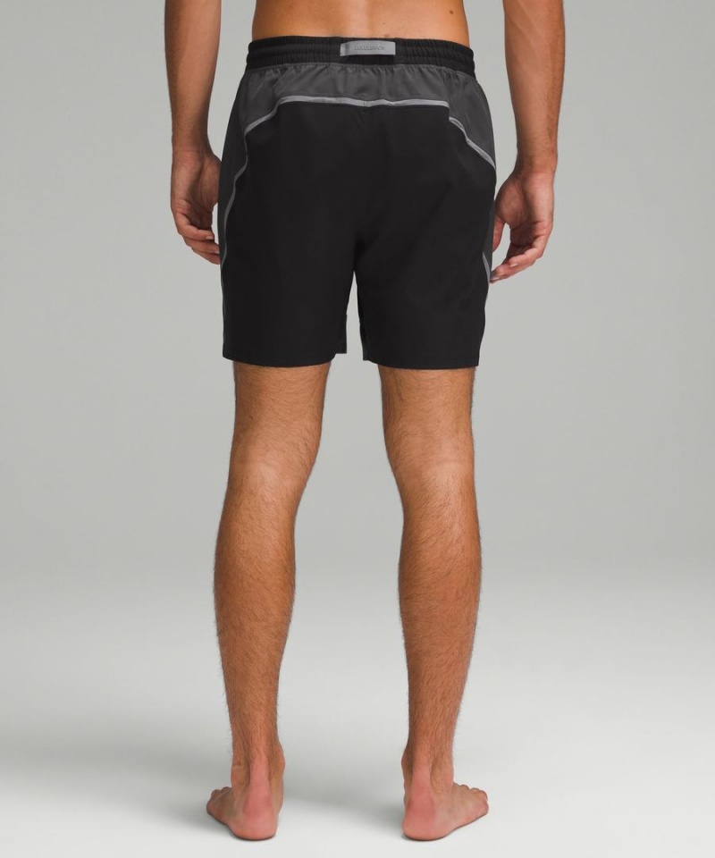 Short Lululemon Pace Breaker Linerless Agua 7