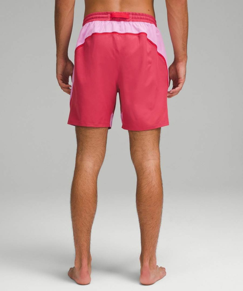 Short Lululemon Pace Breaker Linerless Agua 7