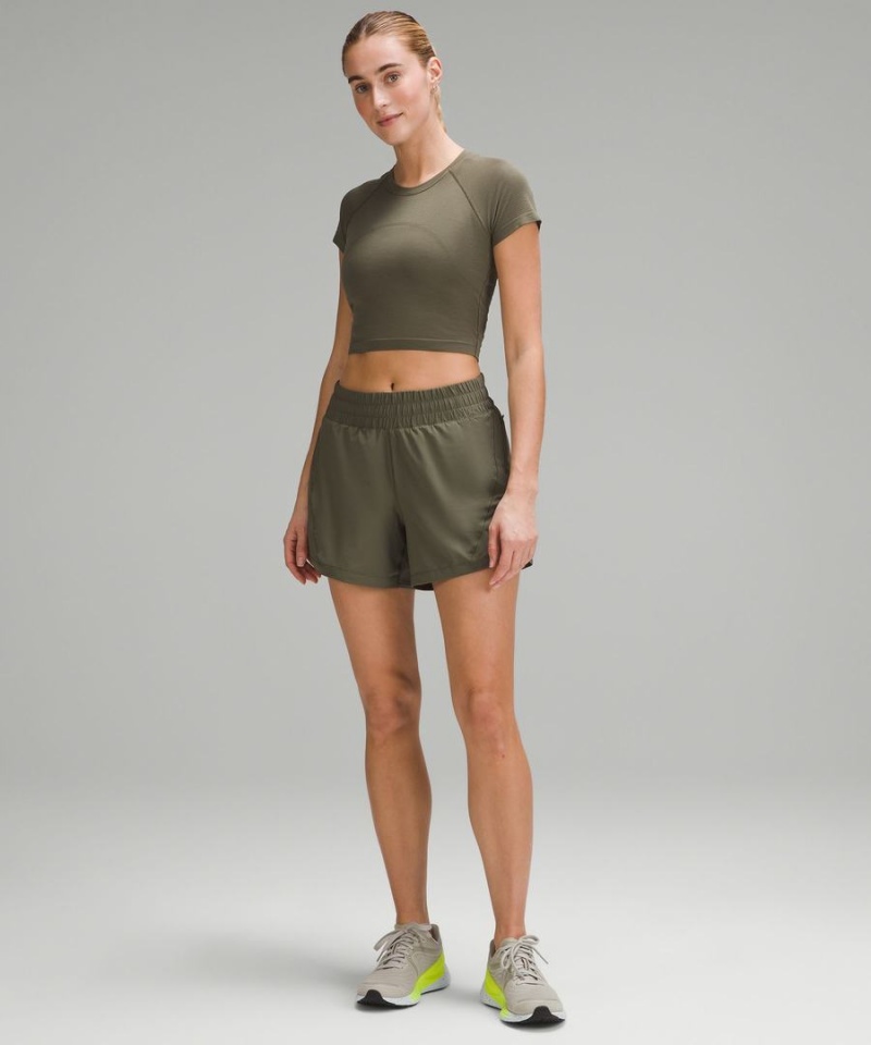 Short Lululemon Pista That High-Rise Forro 5