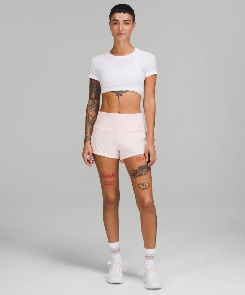Short Lululemon Speed Up High-Rise Forro 2.5