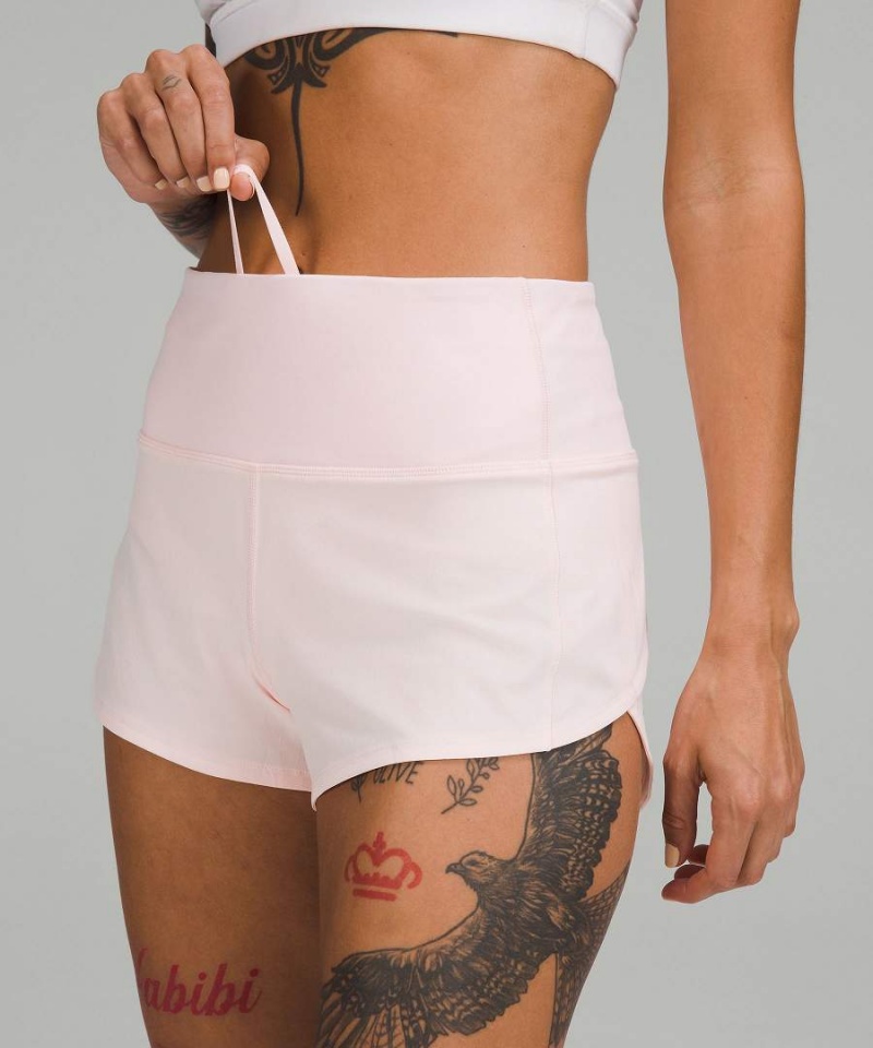 Short Lululemon Speed Up High-Rise Forro 2.5