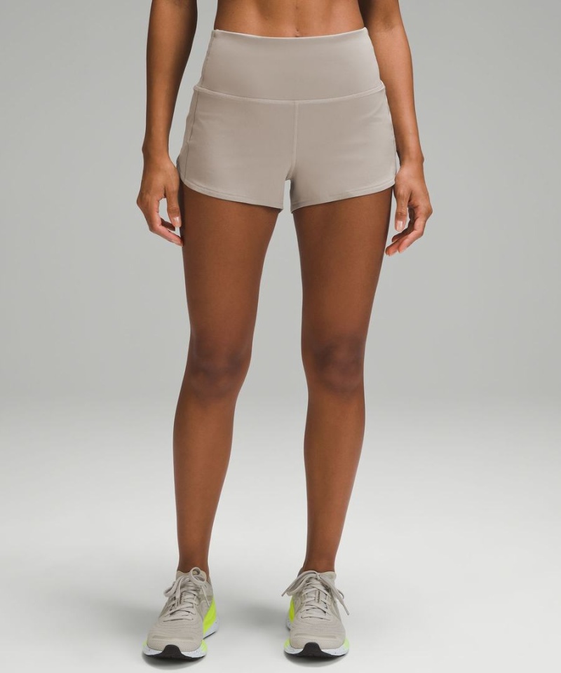 Short Lululemon Speed Up High-Rise Forro 2.5\