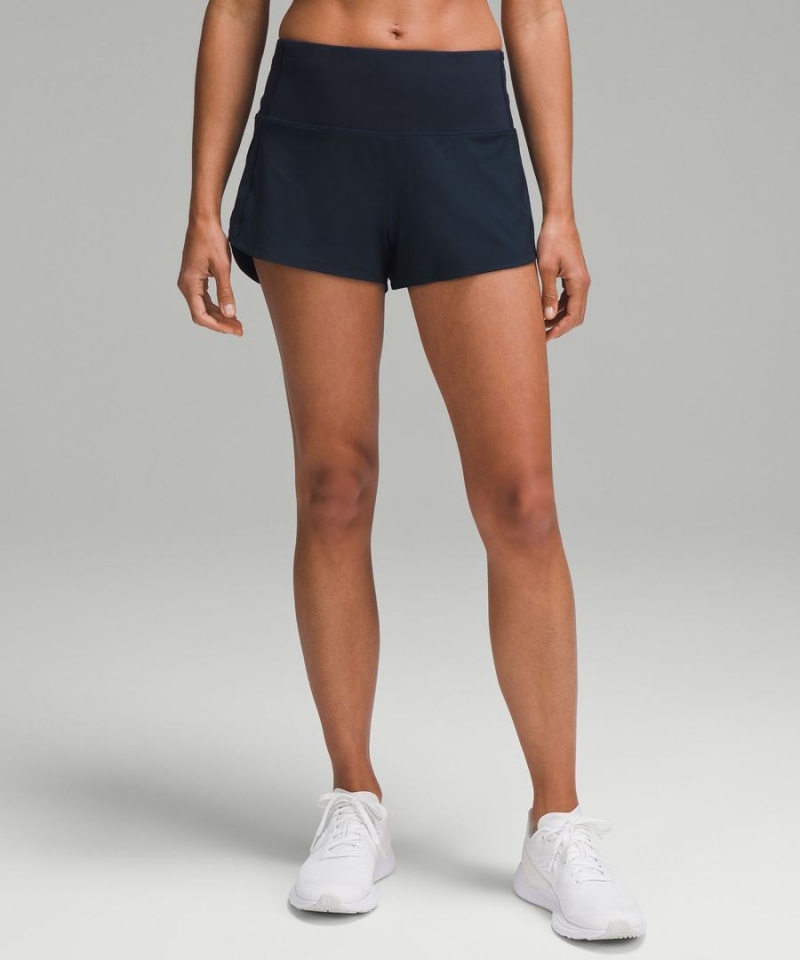 Short Lululemon Speed Up High-Rise Forro 2.5\