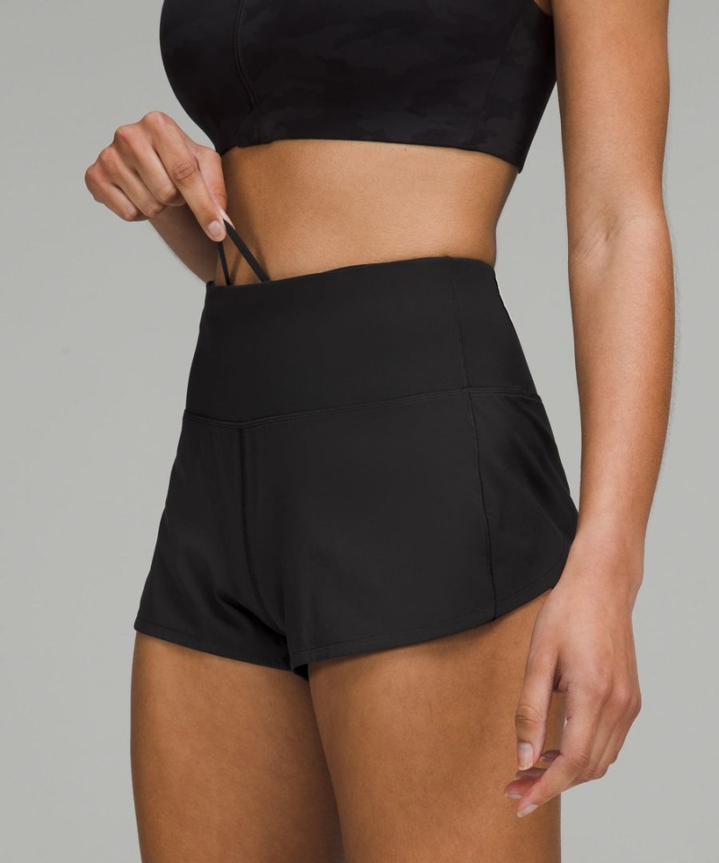 Short Lululemon Speed Up High-Rise Forro 2.5