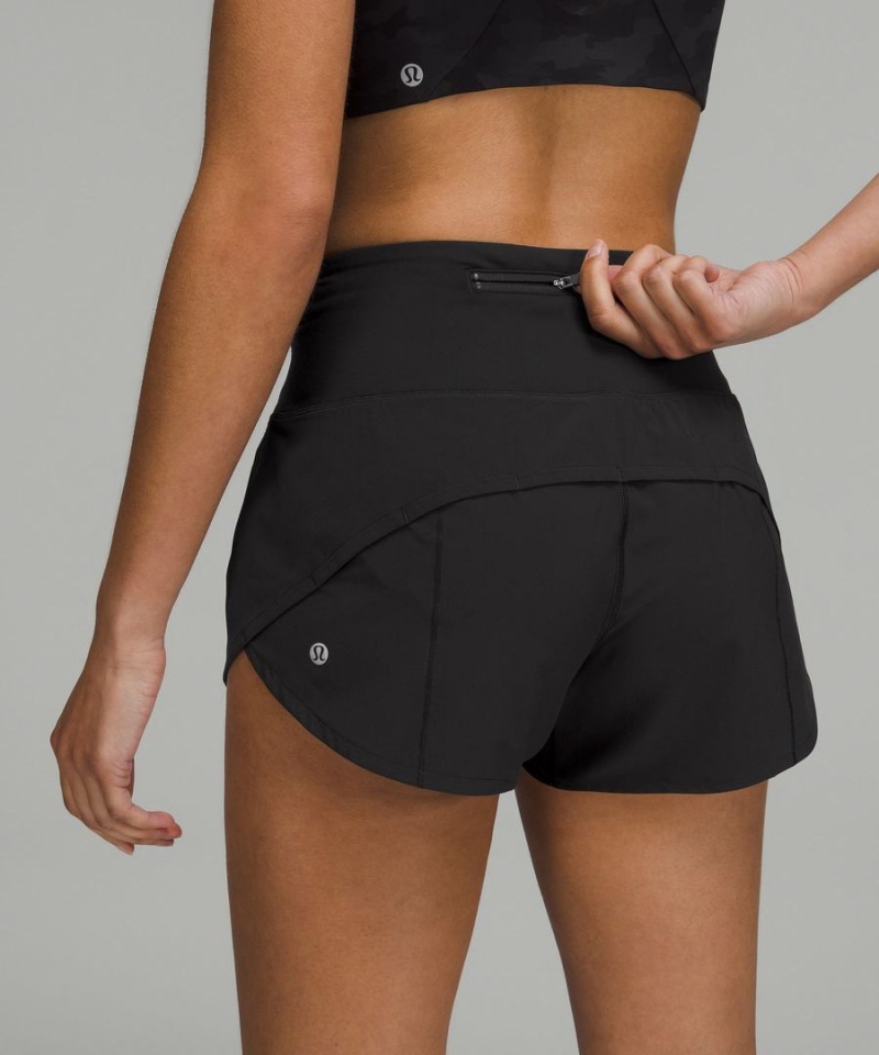 Short Lululemon Speed Up High-Rise Forro 2.5