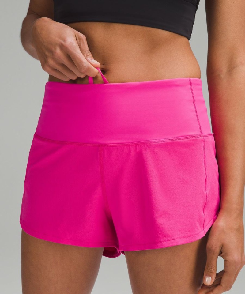 Short Lululemon Speed Up High-Rise Forro 2.5