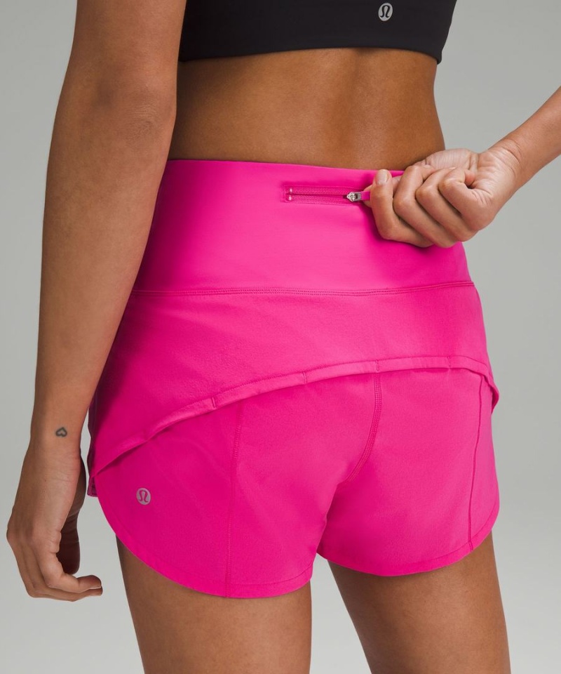 Short Lululemon Speed Up High-Rise Forro 2.5