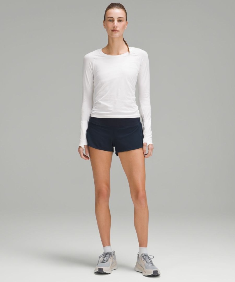 Short Lululemon Speed Up Low-Rise Forro 2.5