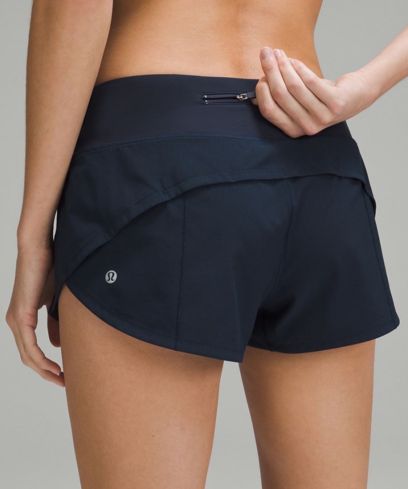 Short Lululemon Speed Up Low-Rise Forro 2.5