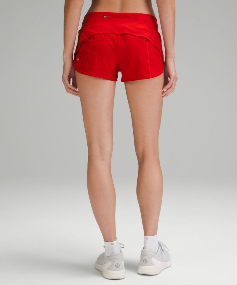 Short Lululemon Speed Up Low-Rise Forro 2.5