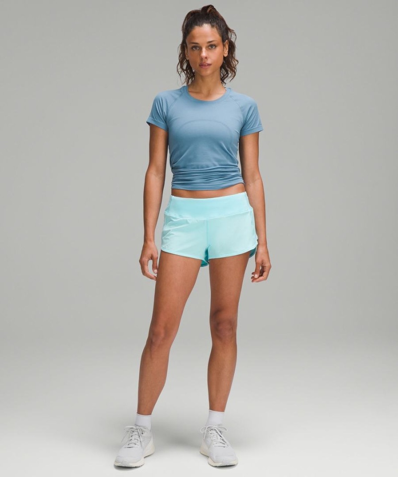 Short Lululemon Speed Up Low-Rise Forro 2.5