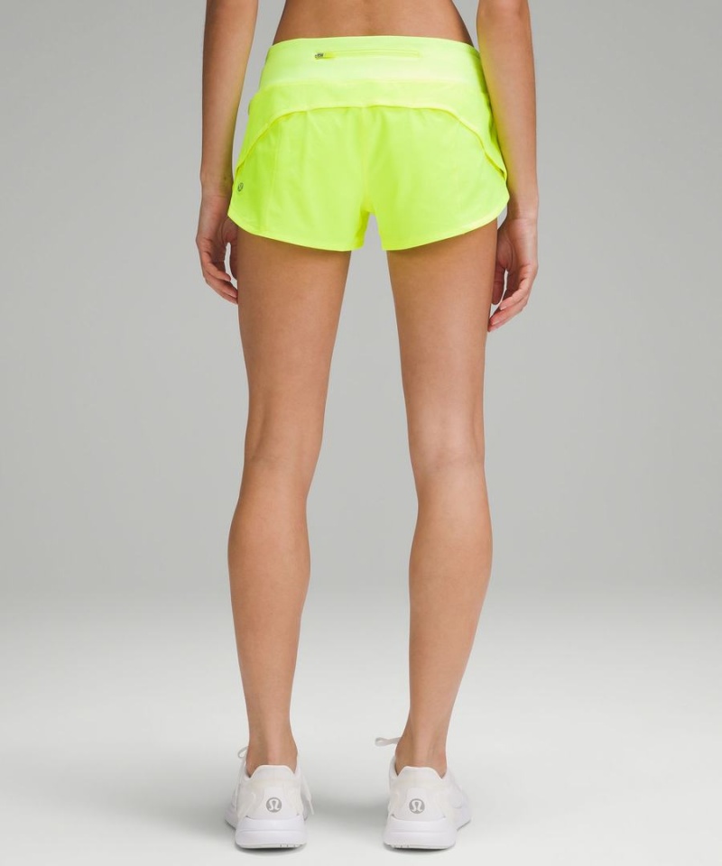 Short Lululemon Speed Up Low-Rise Forro 2.5