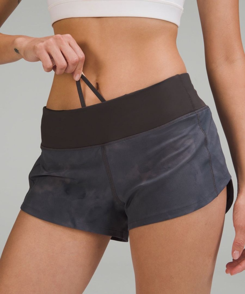 Short Lululemon Speed Up Low-Rise Forro 2.5