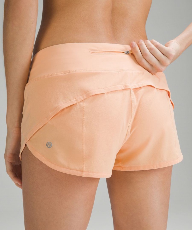 Short Lululemon Speed Up Low-Rise Forro 2.5