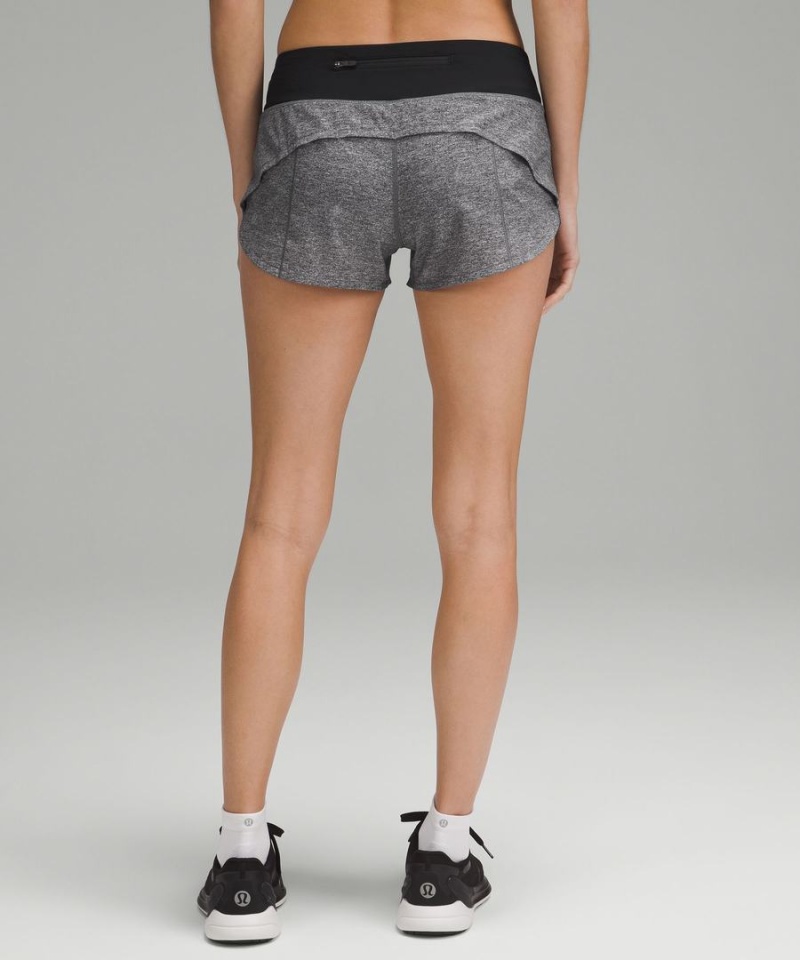 Short Lululemon Speed Up Low-Rise Forro 2.5
