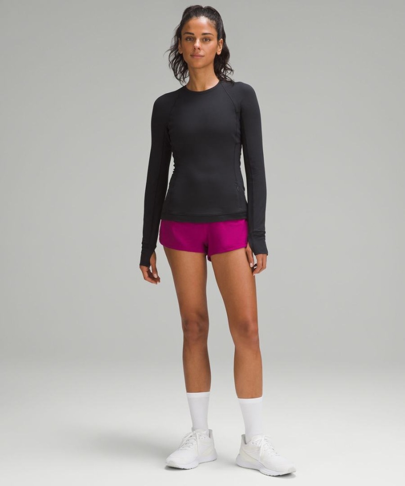 Short Lululemon Speed Up Low-Rise Forro 2.5