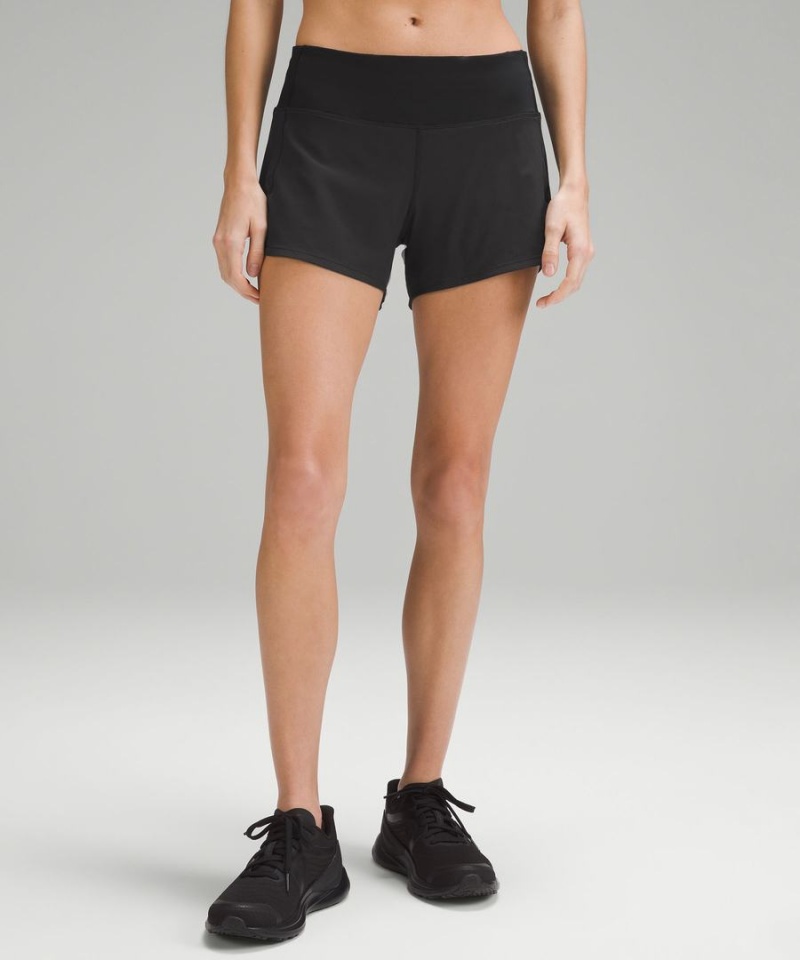 Short Lululemon Speed Up Mid-Rise Forro 4\