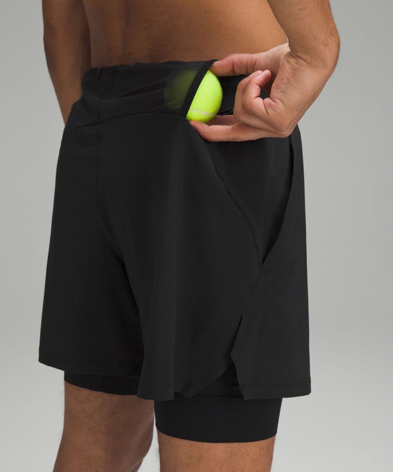 Short Lululemon Vented Tenis 6