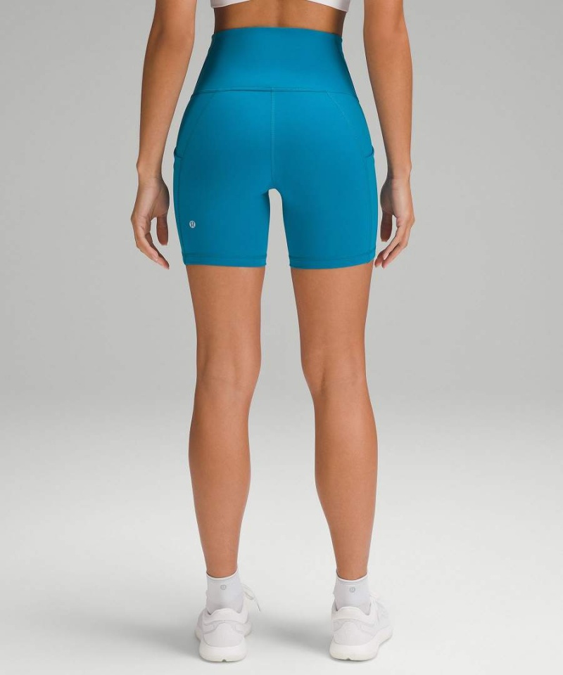 Short Lululemon Wunder Train High-Rise with Pockets 6