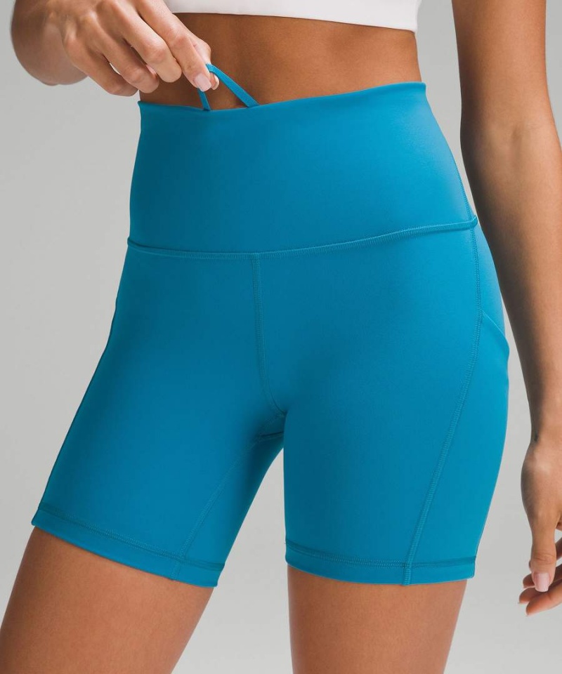 Short Lululemon Wunder Train High-Rise with Pockets 6