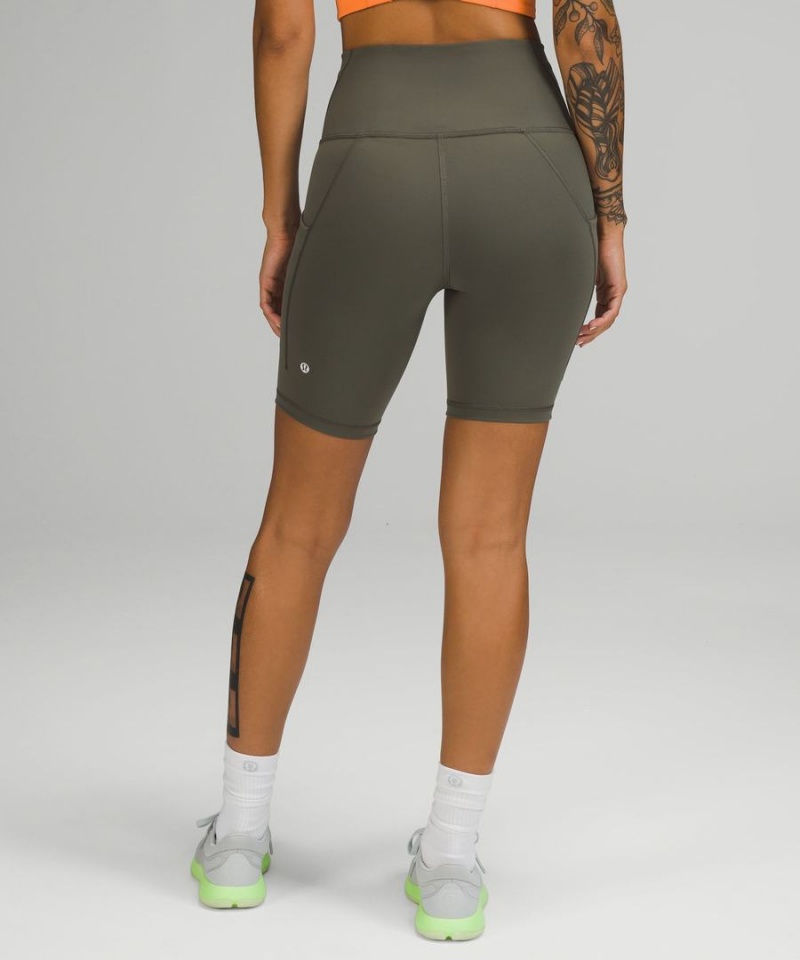 Short Lululemon Wunder Train High-Rise with Pockets 8